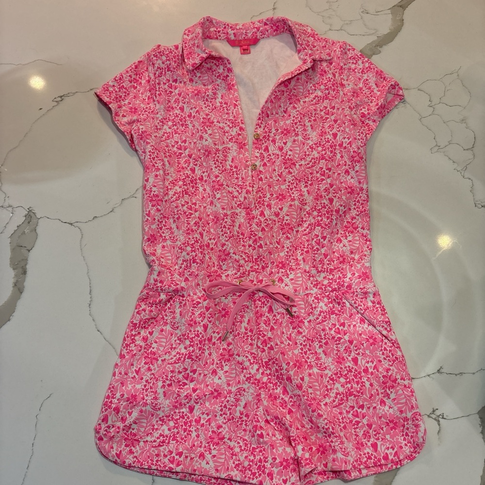 Lilly Pulitzer Pink Floral Top